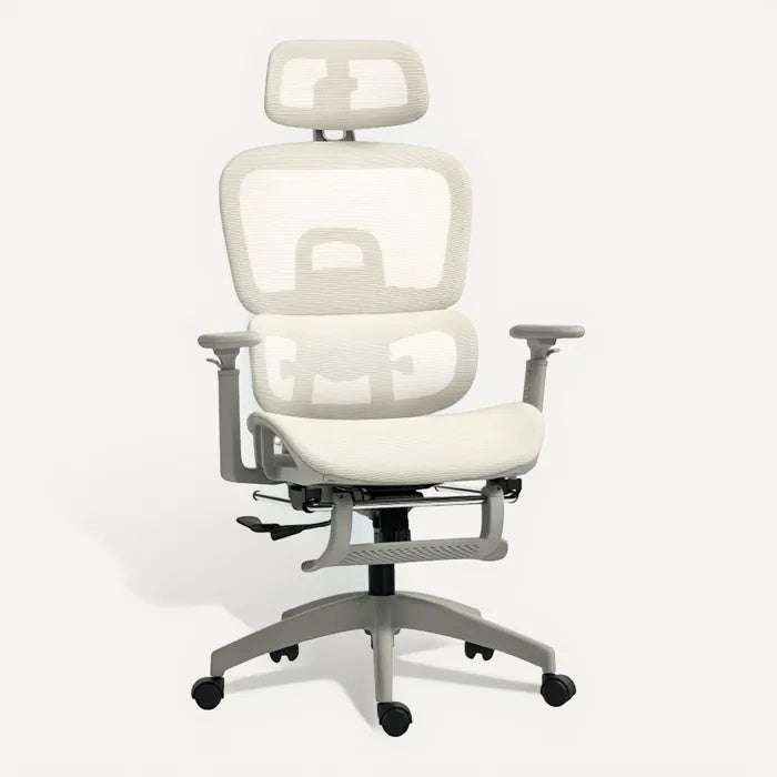 **Ergonomische bureaustoel met verstelbare ondersteuning**